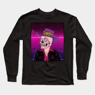 Skull Pimp Long Sleeve T-Shirt